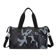 new type of large capacity travel fitness bag can be carried with diagonal cross sleeve pull rod